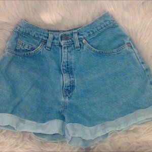 Levi's Classic Size Retro Denim Shorts